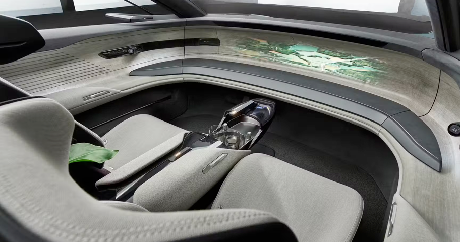Audi steering wheel interior context