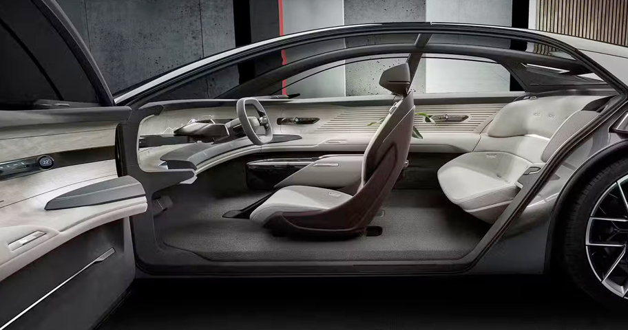 Audi steering wheel interior context